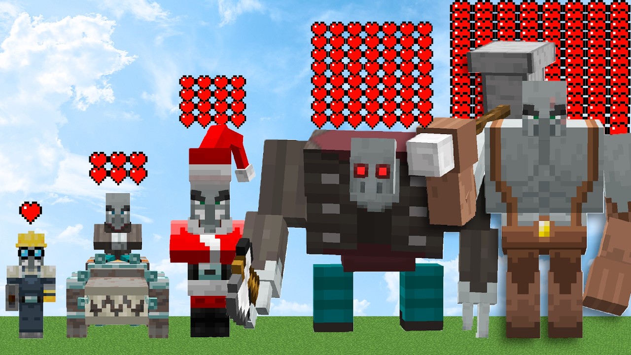 which vindicator mobs are immortal ?