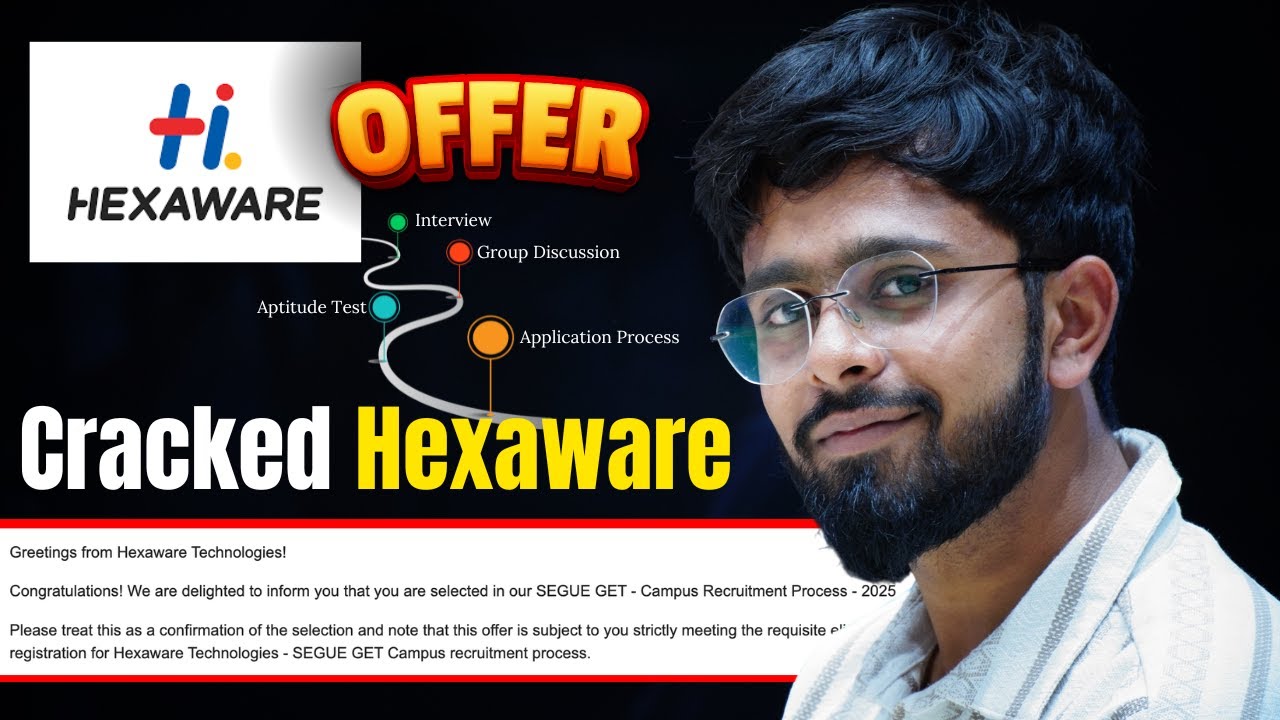 My Hexaware Placement Journey: From Zero to Offer 🚀 | You too can do it 🔥