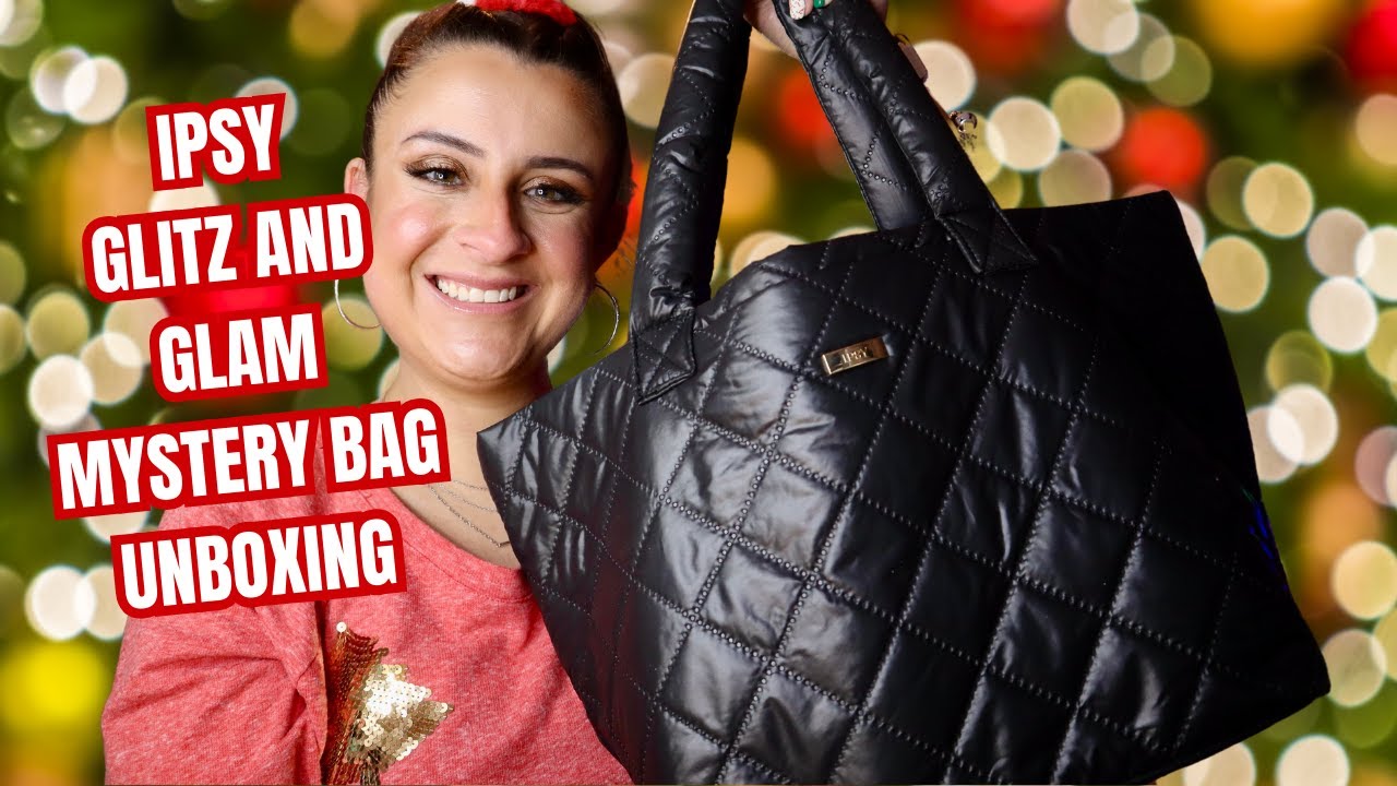 IPSY GLITZ AND GLAM MYSTERY BAG UNBOXING 👜