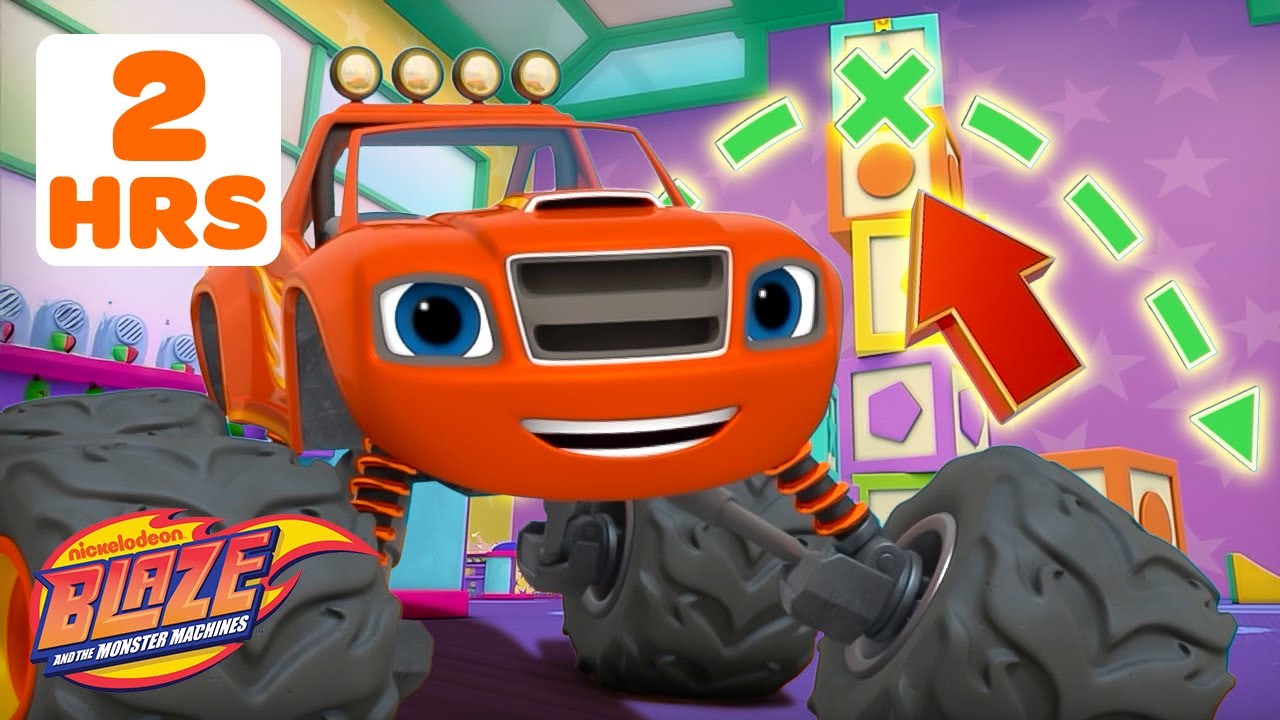Blaze Uses STEM to Make Big Jumps, Fly, and More! 🎟️🎈 | 2 Hours | Blaze and the Monster Machines