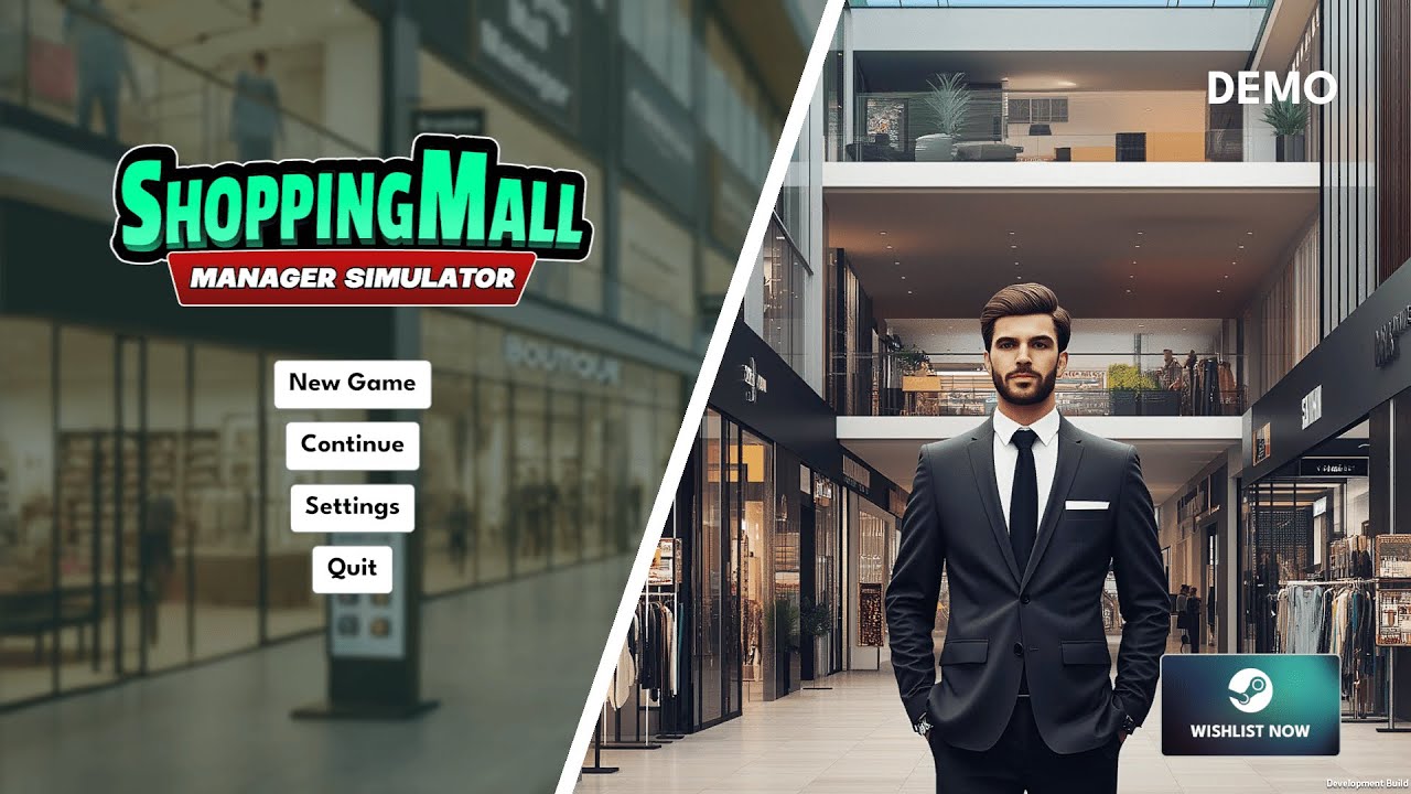 ShoppingMall: Manager Simulator  - Demo (no commentary)