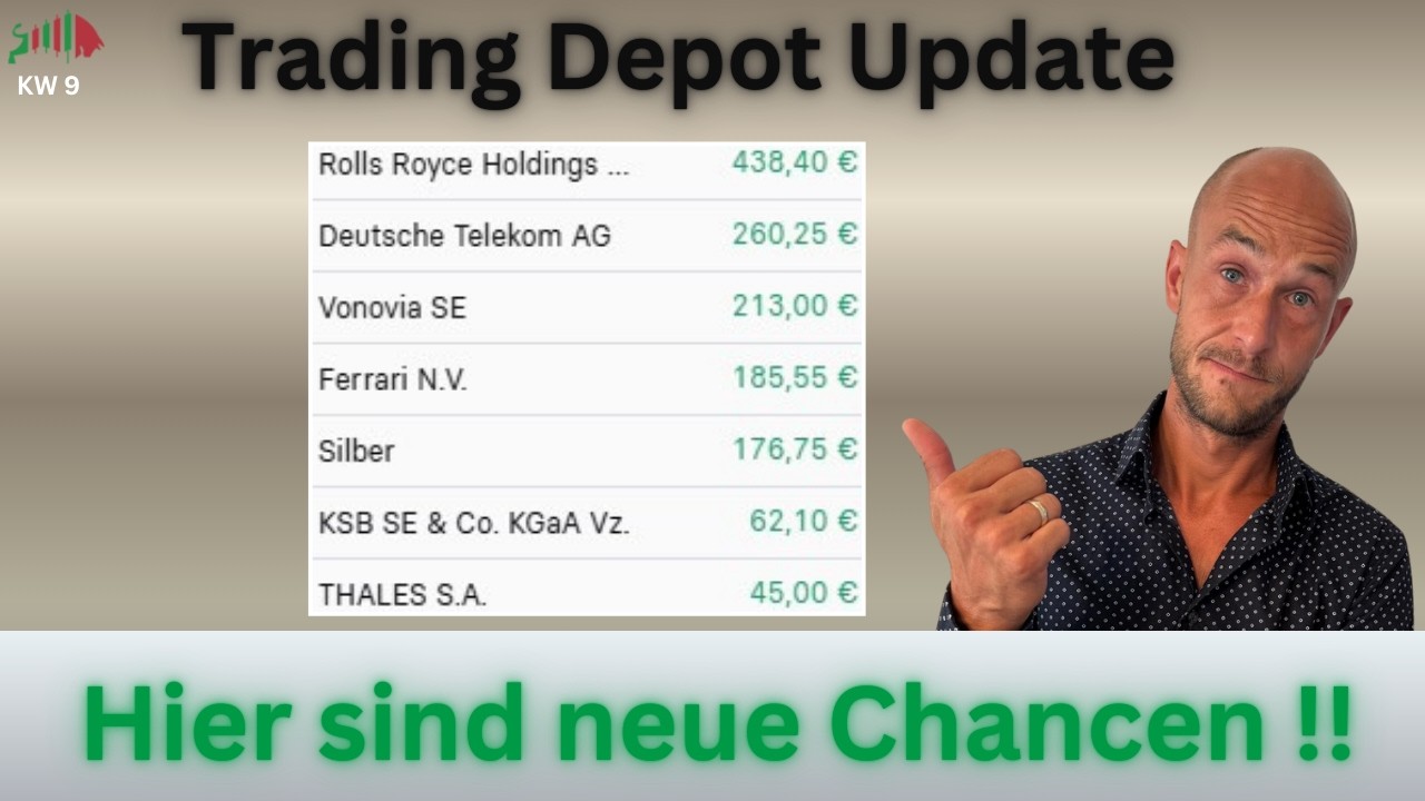 Trading Depot Update KW9 | Ferrari, Vonovia, SILBER long, Comcast, Ralph Lauren Aktie