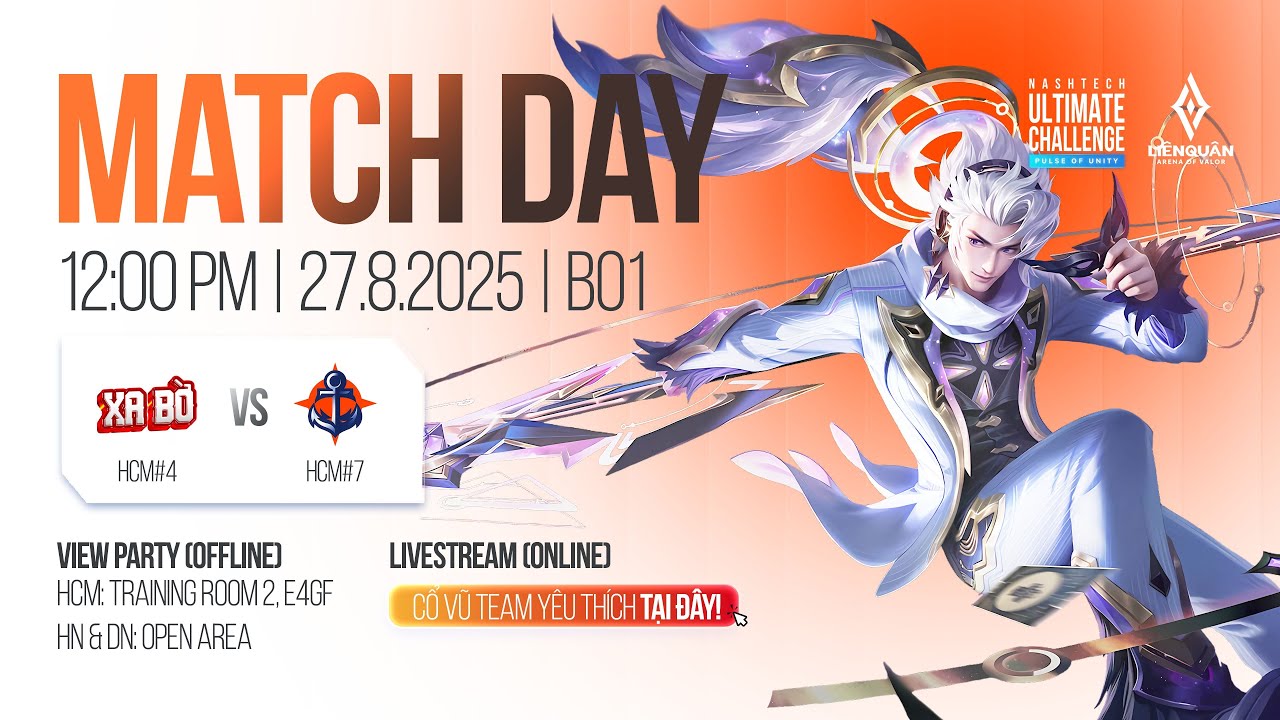 NASHTECH AOV 2025 | Xa Bờ vs Neo Đơn | MATCH DAY