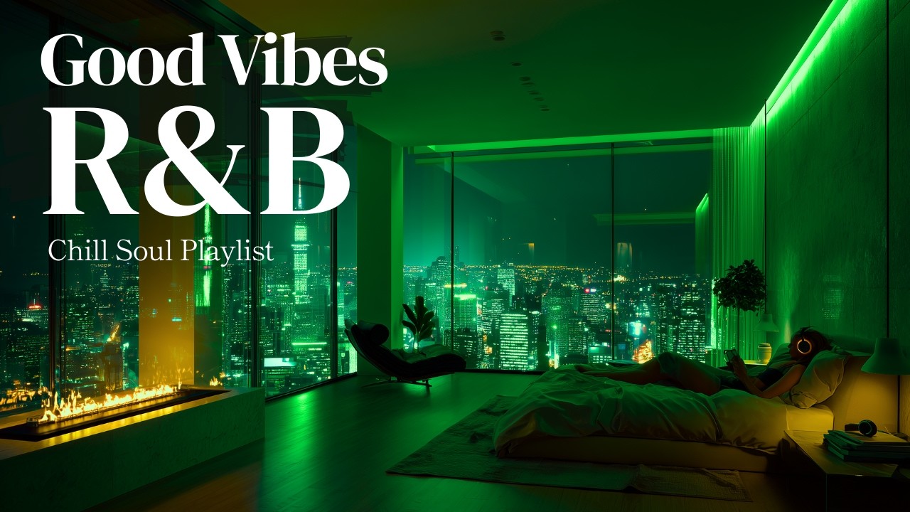 【𝐏𝐥𝐚𝐲𝐥𝐢𝐬𝐭】Smooth Fireplace R&B 🔥 Late Night Chill Soul, Relaxing R&B Playlist for Sleep
