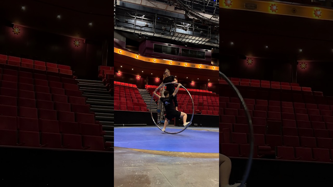 With who would you try it? 😉🤝 #cyrwheel #circus #circusartist #couple #shorts #viral #fyp #inspo