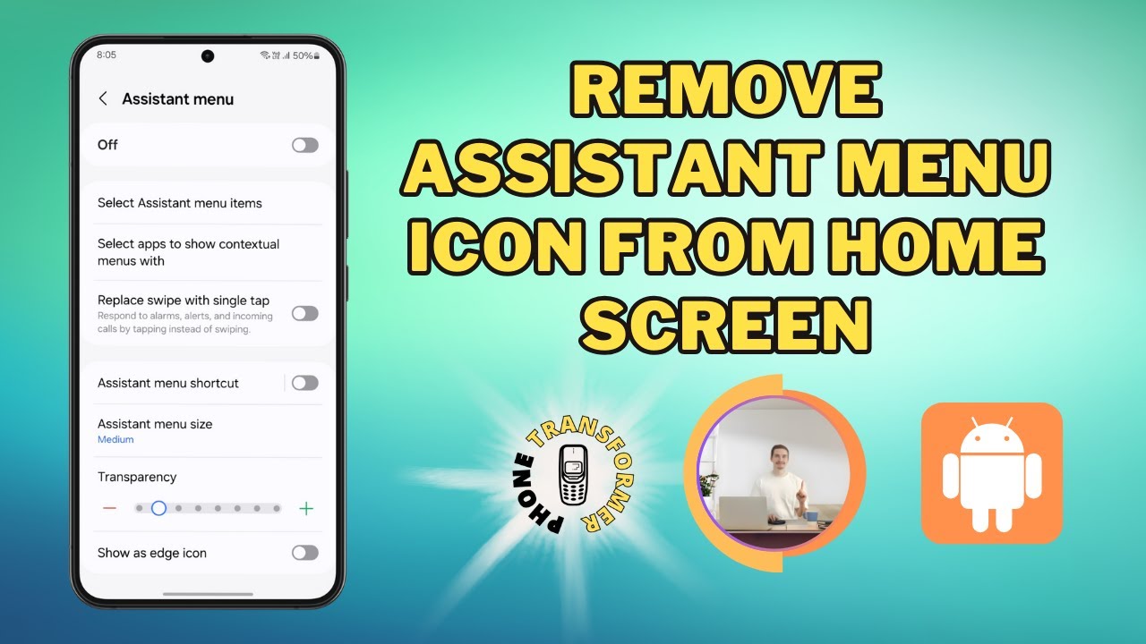 How to Remove Assistant Menu Icon From Home Screen - (Advanced Strategies)