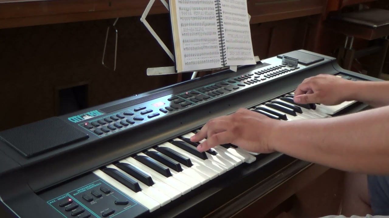 A Descida Do Espírito Santo | Organista Bujor Florin Lucian tocando o Órgão Wersi City Fox 20
