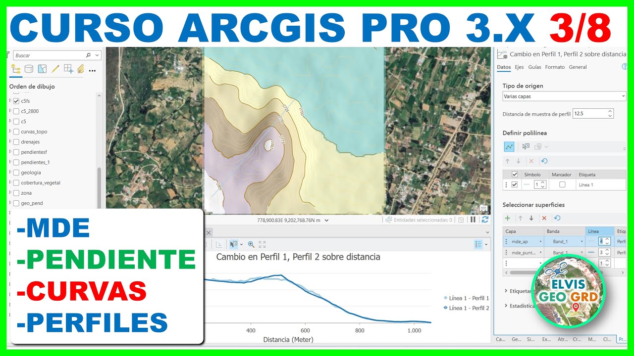 Curso ArcGIS Pro 3.X Aplicado a Ingeniería y Geociencias - Sesión 3/8