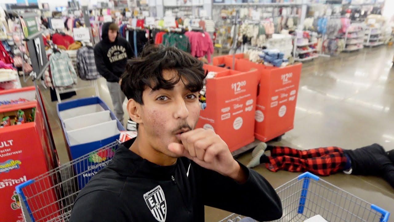 TROLLING @ WALMART!
