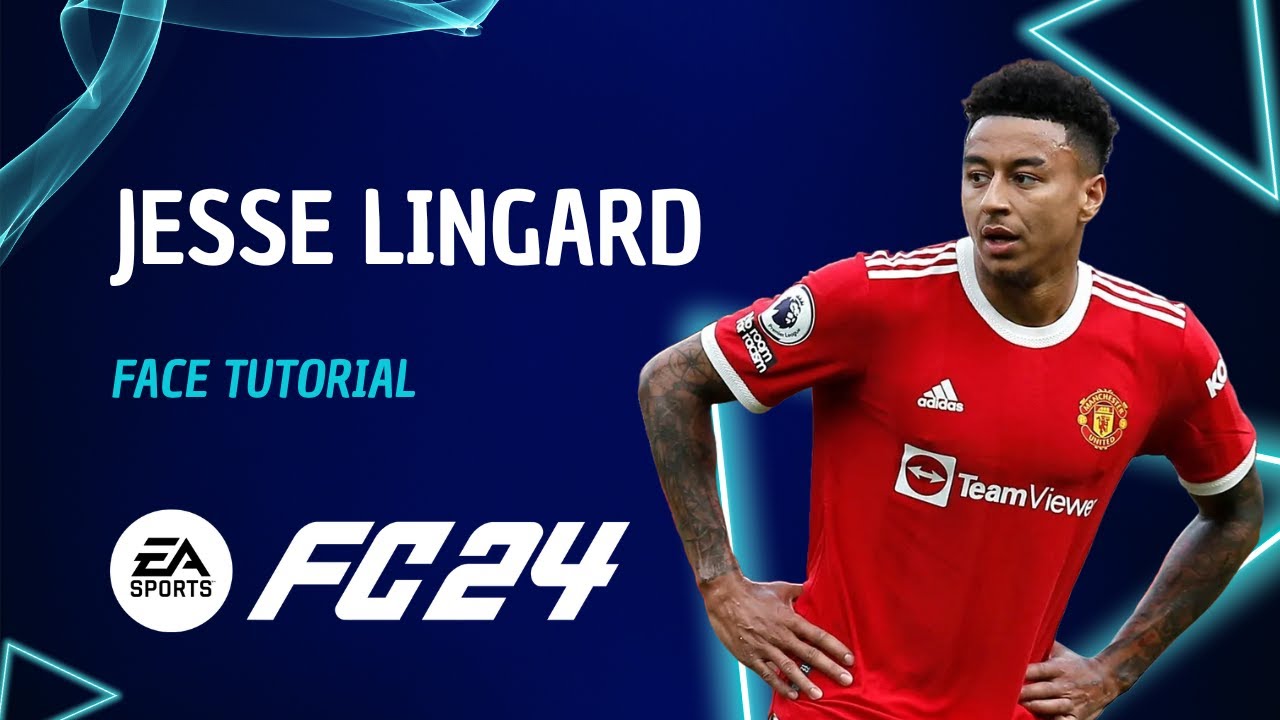 EA FC24 Player Creation Guide: JESSE LINGARD Lookalike Face Tutorial + Stats