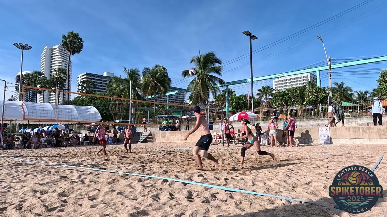 Spikertober. Pattaya \ Mixed \ vs Irina Siri #beachvolleyball