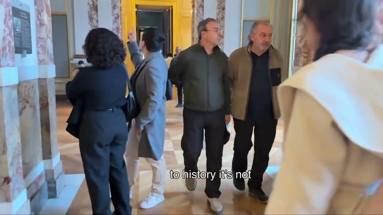 Whats inside the louvre museum , paris