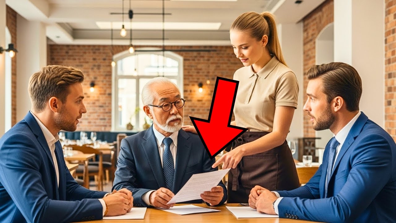 Der japanische Millionär verstand den Vertrag nicht – bis die Kellnerin ihn Wort für Wort übersetzte