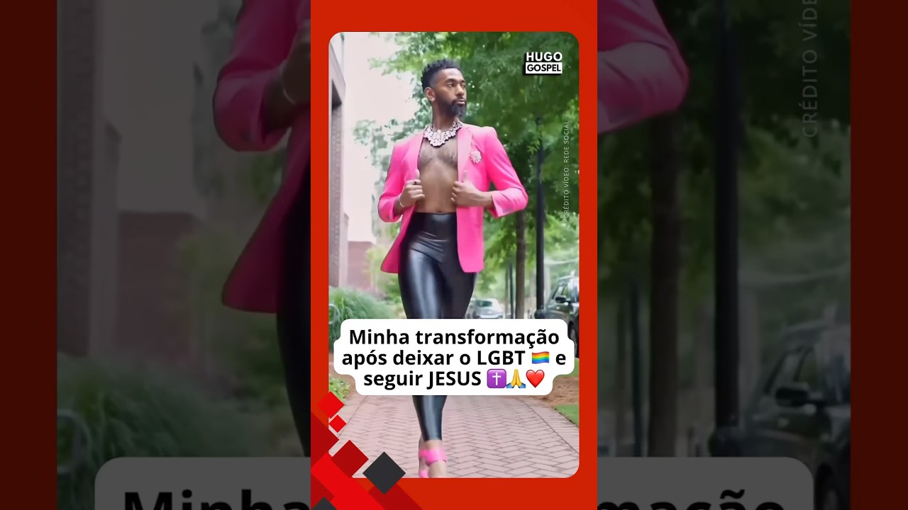 Forte Testemunho, veja o poder do evangelho! #F&eacute; #Deus #Jesus #Amor #Esperan&ccedil;a #Motiva&ccedil;&atilde;o #yt #lgbt