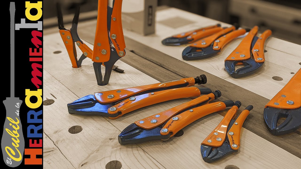 Tenazas ajustables Grip On Alicate de presión.