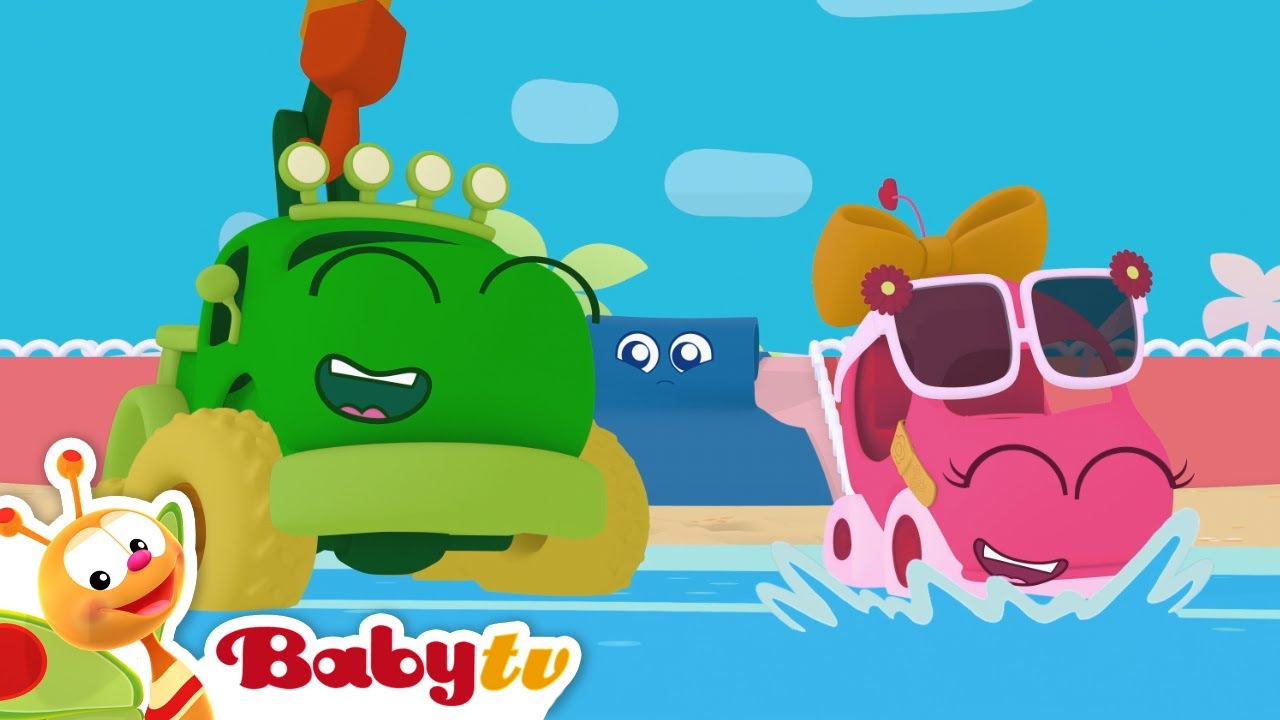 Diversión en la playa con Beep Beep | Diversión de verano 😎 | Dibujos animados para niños @BabyTVSP