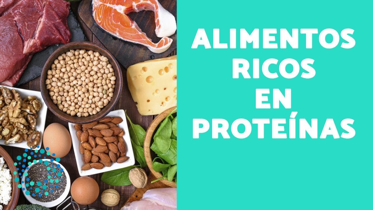 10 ALIMENTOS ricos en PROTEÍNAS - ¡Alimentos para aumentar MASA MUSCULAR!