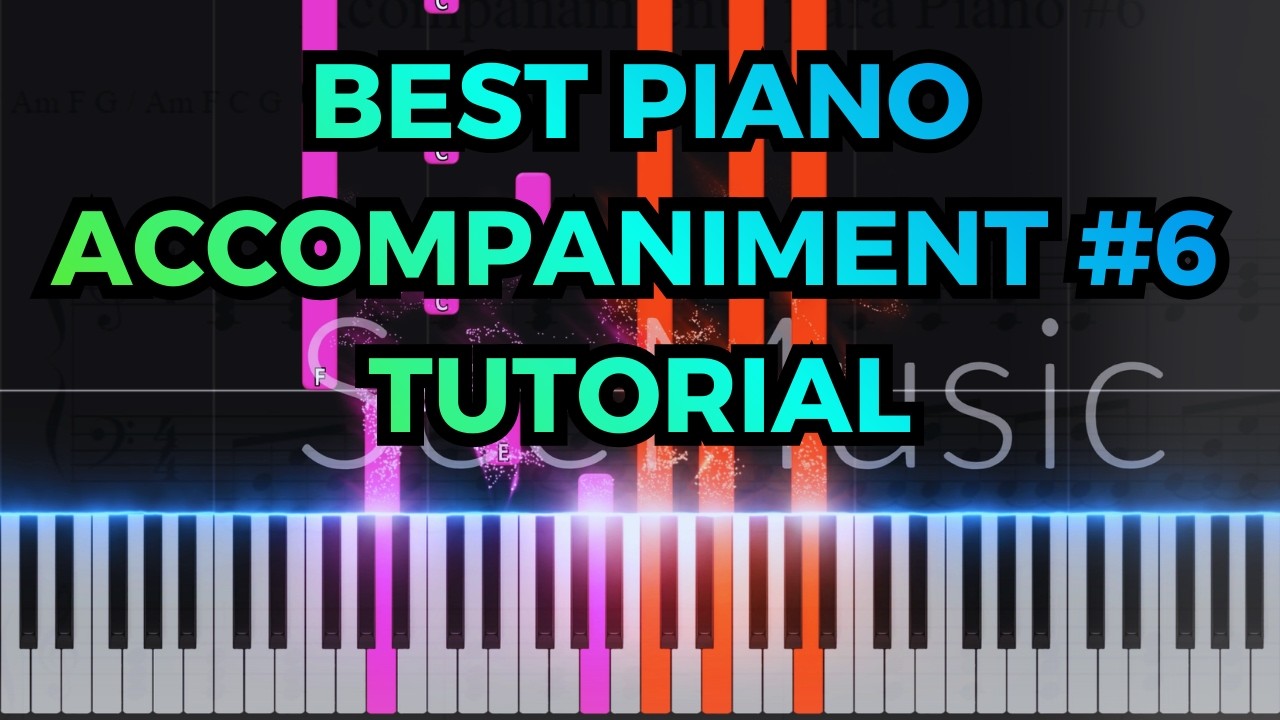 The BEST piano and keyboard accompaniments you should know #6 PIANO KEYBOARD TUTORIAL