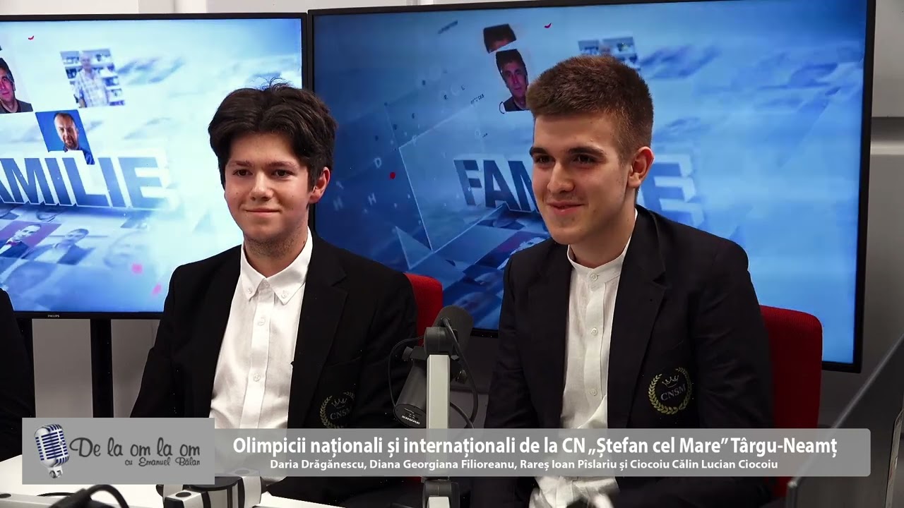 Olimpicii naționali și internaționali de la CN „Ștefan cel Mare” Târgu Neamț