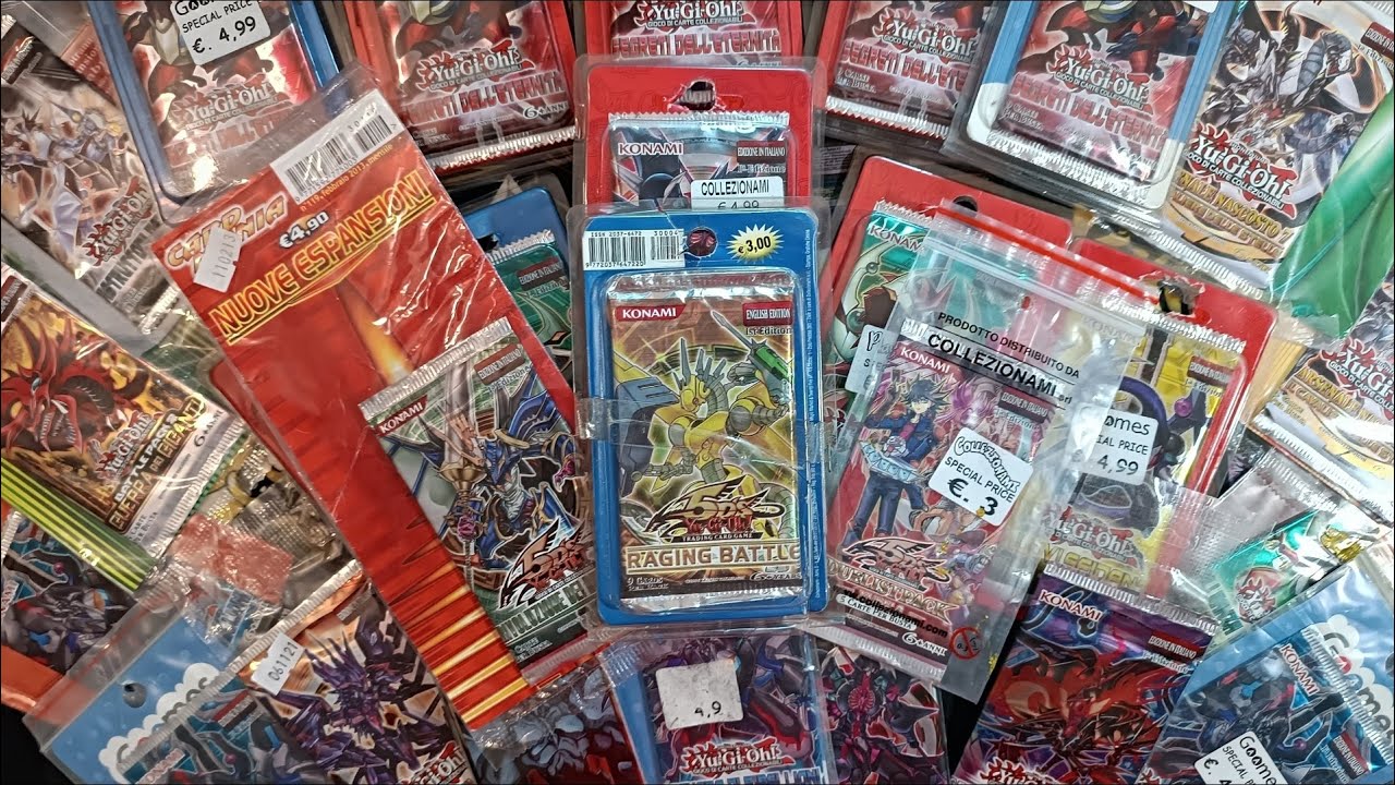 Vado a CACCIA di BUSTINE VECCHIE Yu-Gi-Oh! per EDICOLE e trovo un TESORO 5D's! Speciale A Caccia!