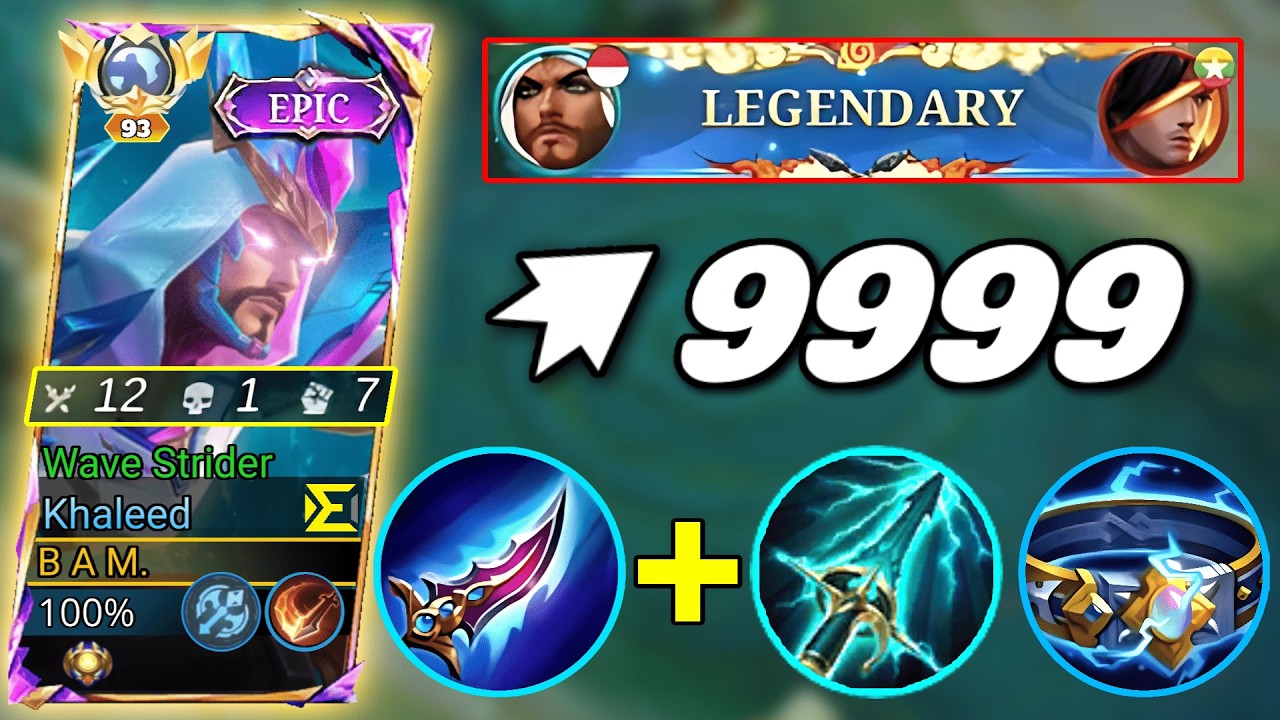 MOONTON THANKS FOR THIS INSANE NEW KHALEED ONE SHOT BUILD! 💀 - KHALEED NEW BEST BUILD 2025