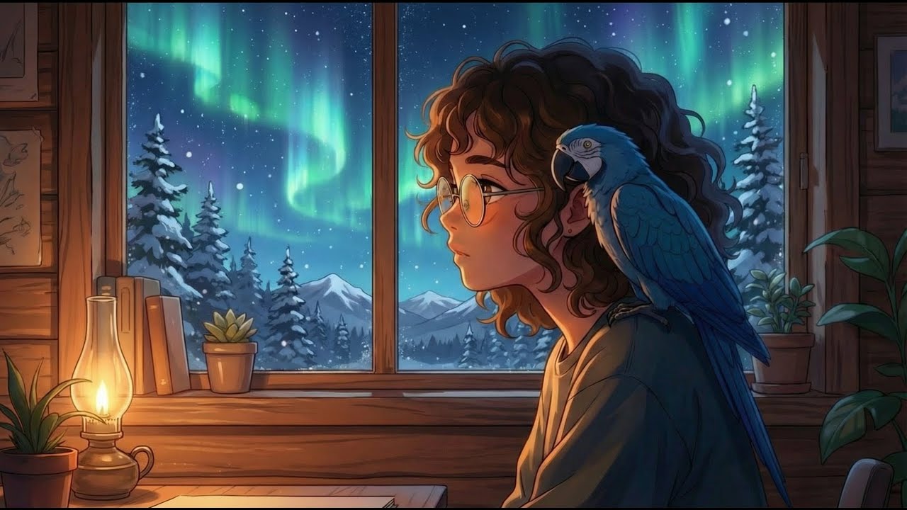 ✨ Lo-fi Aurora Boreal | Relaxamento Profundo e Foco