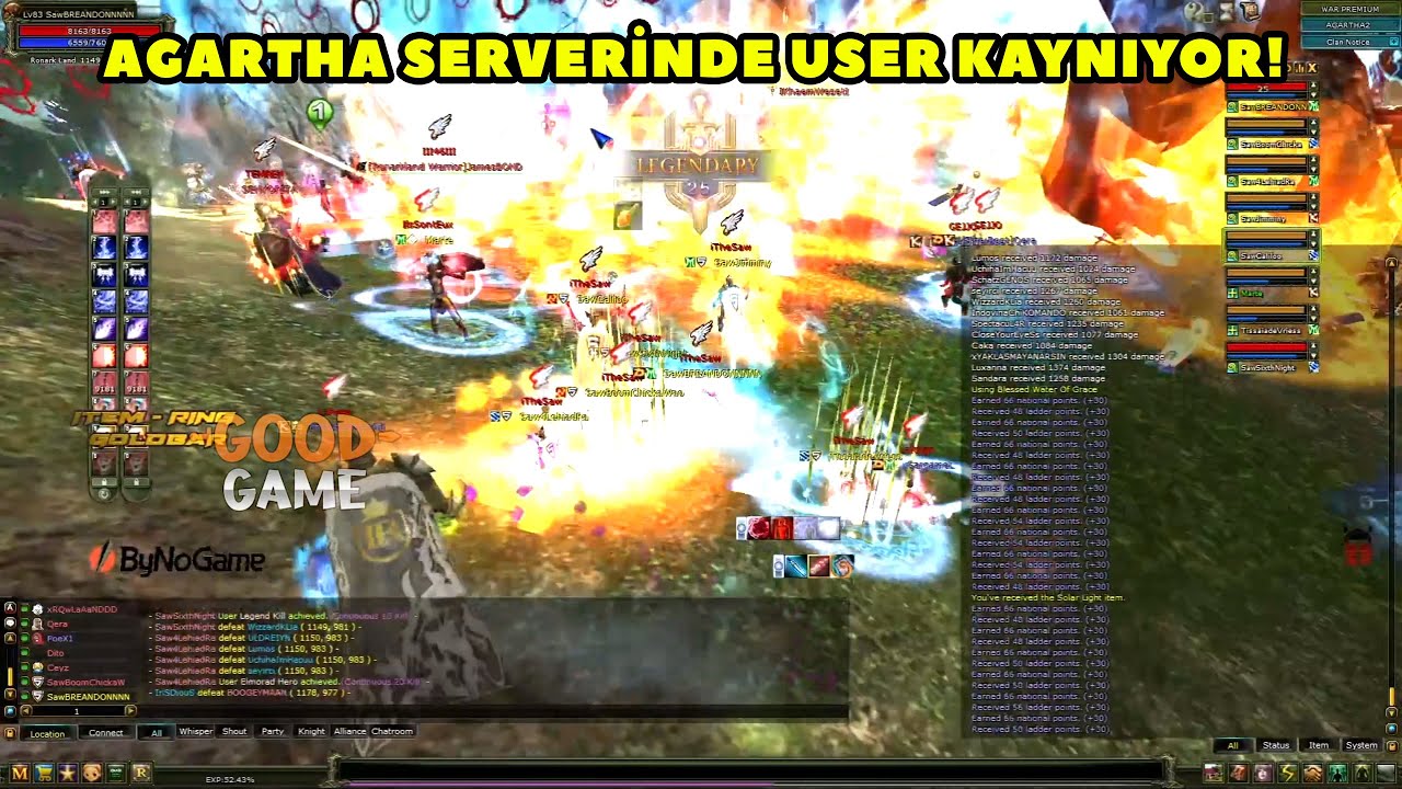 xBreandon - (Agartha) SAW Mage FELANKOR PK - SERVER &Ccedil;OK CANLI :D  ! Knight Online