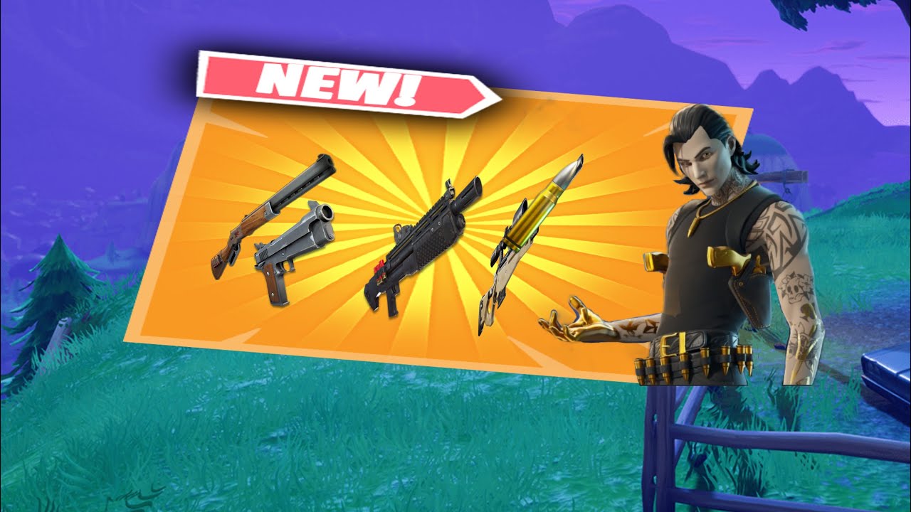 Je test les 3 NOUVELLES ARMES SUR FORTNITE!