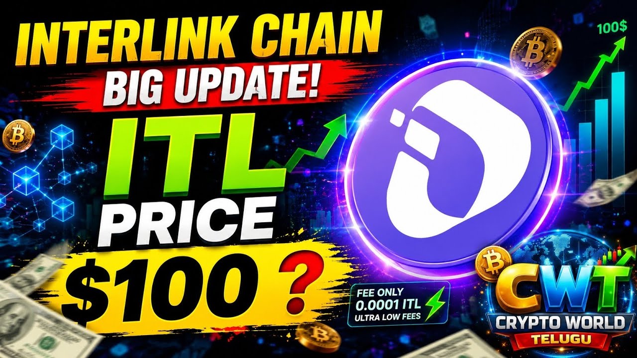 InterLink Chain Big Update 🚀 | ITL Price Future Prediction | 0.0001 ITL Transaction Fee Explained