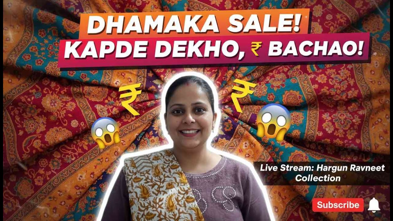 Live Stream of Hargun Ravneet Collection