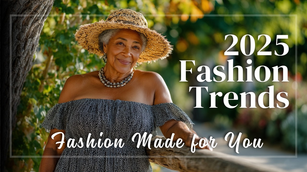 Senior Style Icons: How to Wear 2025&rsquo;s Biggest Fashion Trends with Grace