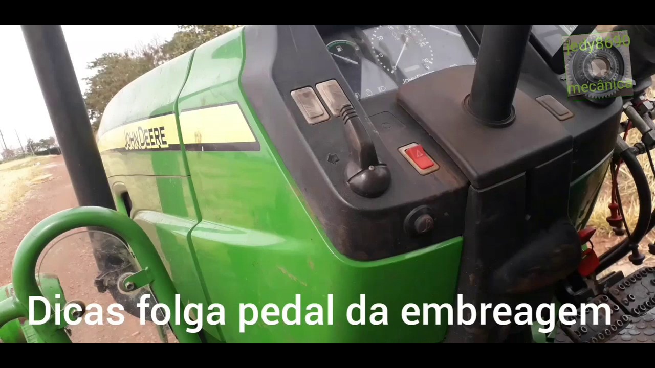 JEDI Dicas JOHN DEERE 5078E Pedal Da Embreagen. 