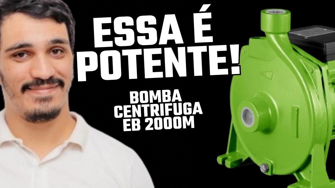Bomba Centr&iacute;fuga Eurobombas EB2000M: Pot&ecirc;ncia e Efici&ecirc;ncia para Uso Residencial