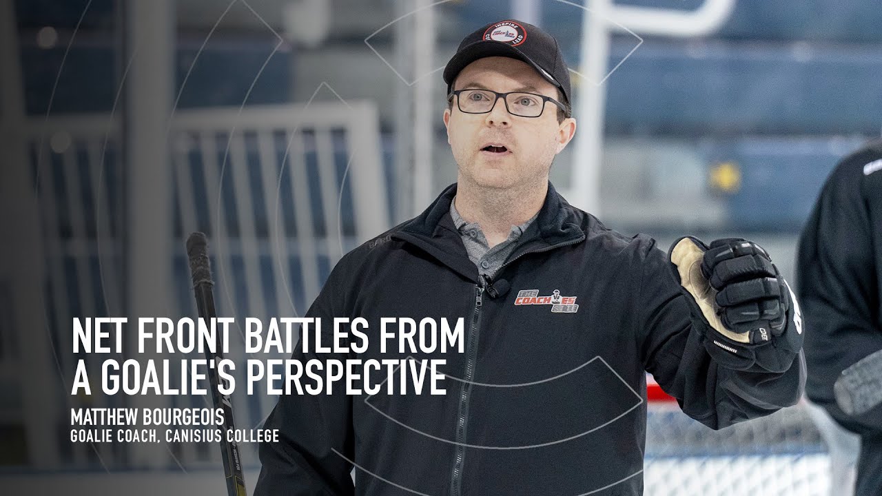 Net Front Battles From a Goalie's Perspective - Matt Bourgeois