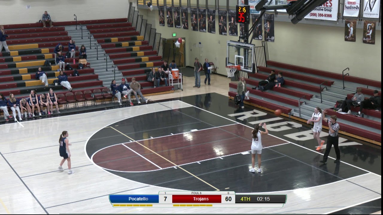 Rigby freshman girls Basketball VS Pocatello