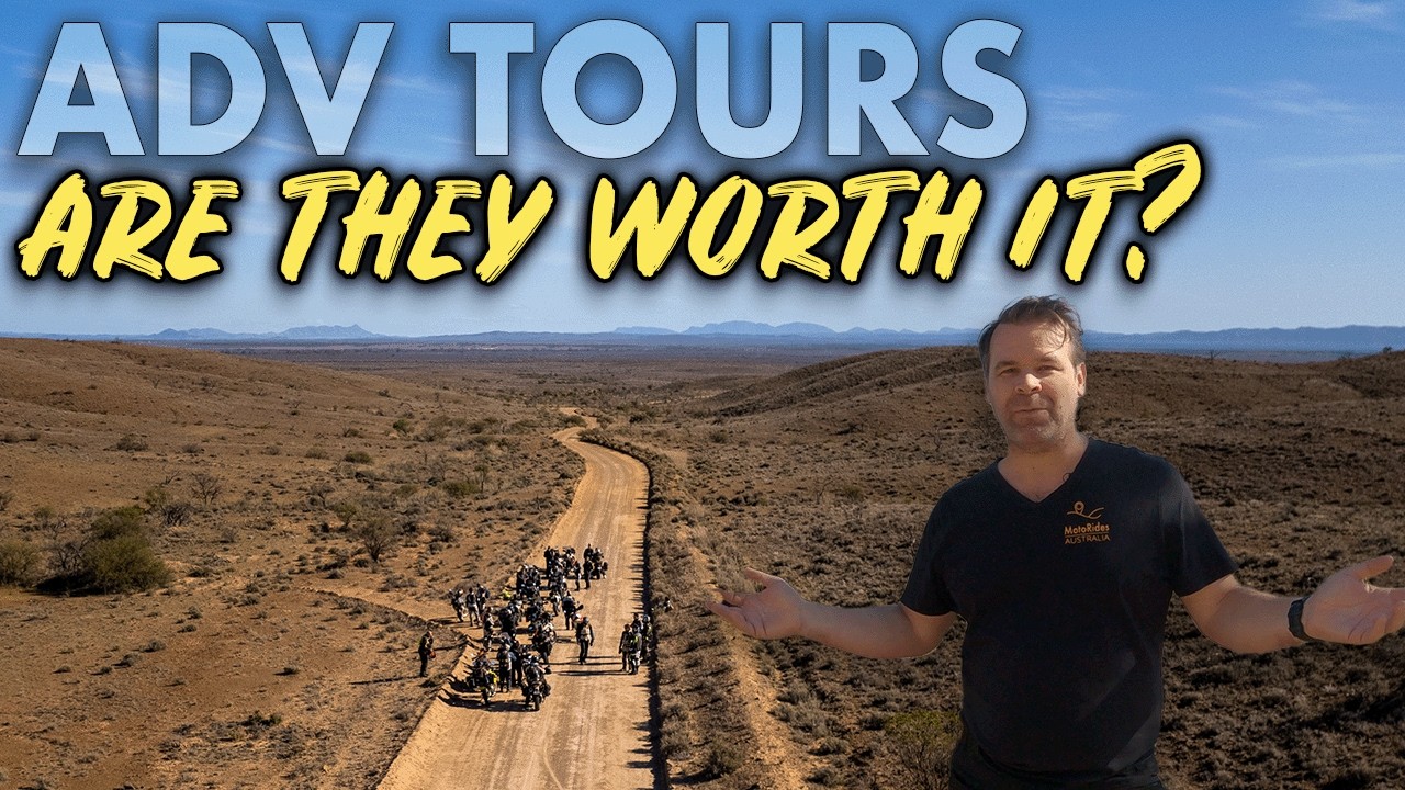 Are tours worth it? Adventure motorcycle riding Australia