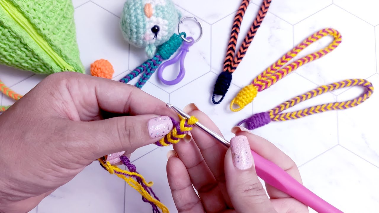 💰VENDA QUANTOS você puder tecer! Cordão para chaveiros e bolsas
