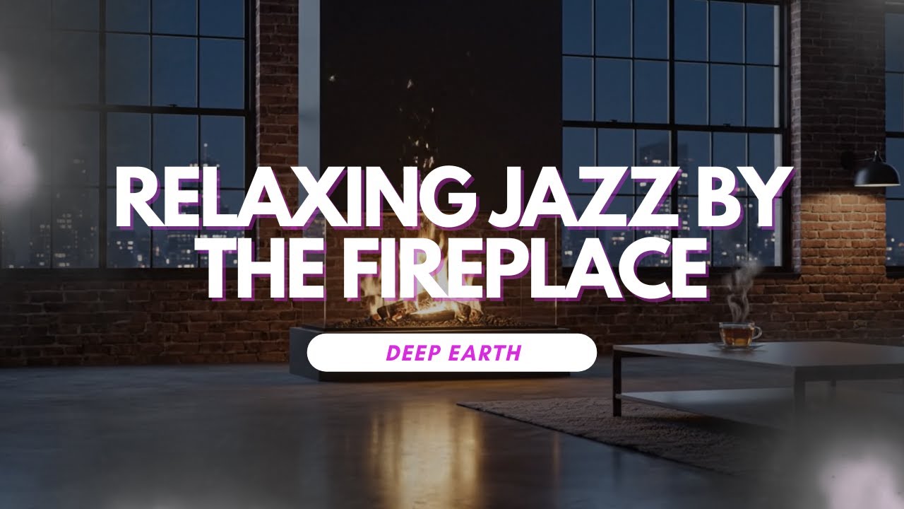 Fireplace & Jazz for Work and Study