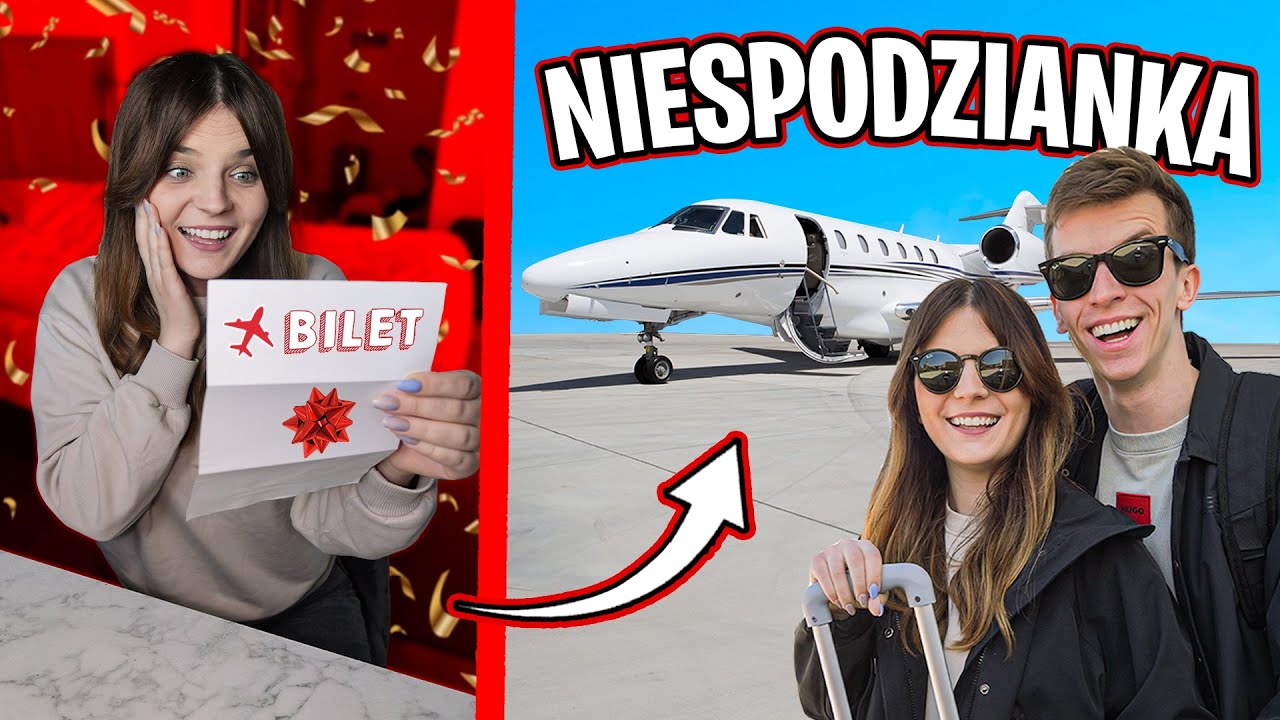 KAROL ZROBIŁ MI WYJAZD NIESPODZIANKĘ ZA GRANICĘ! 😍