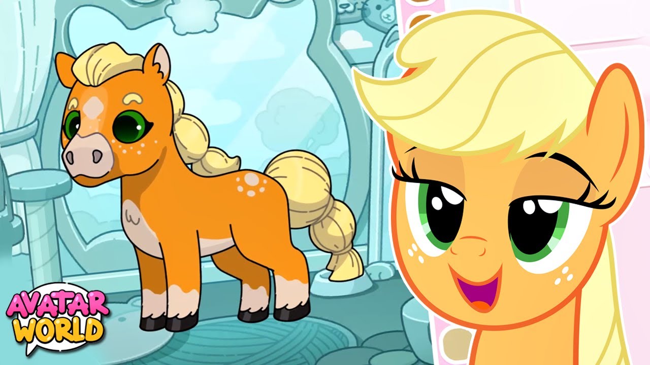 CRIANDO CAVALINHOS PARA AS MANE SIX no AVATAR WORLD 