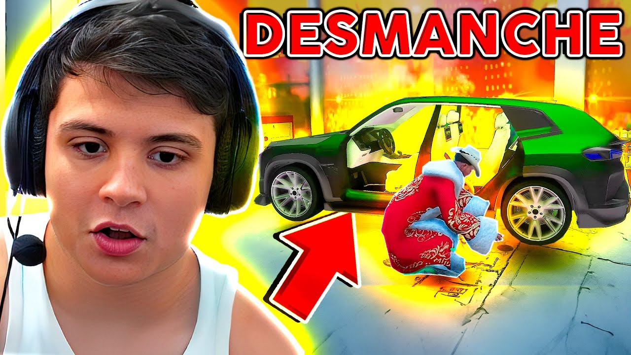 MEU DESMANCHE FOI AMEAÇADO 😱 GTA RP (Paulinho o LOKO)