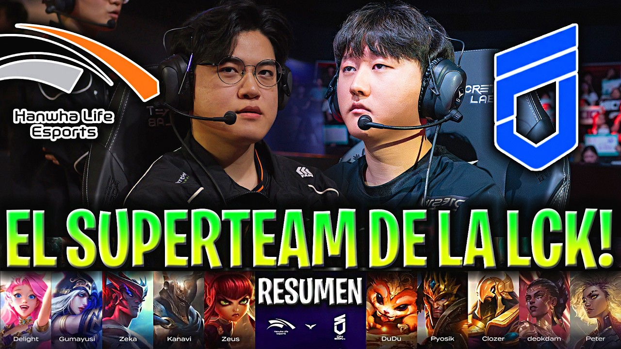 GUMAYUSI Y ZEUS BRILLAN EN EL SUPERTEAM DE LA LCK!😱 | HLE vs DNS Resumen Completo LCK 2026
