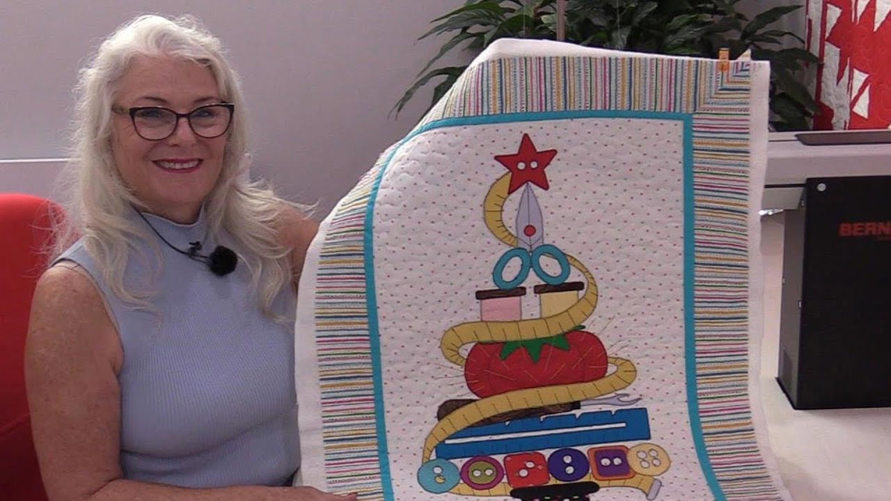 Applique Quilting with Monofilament Thread