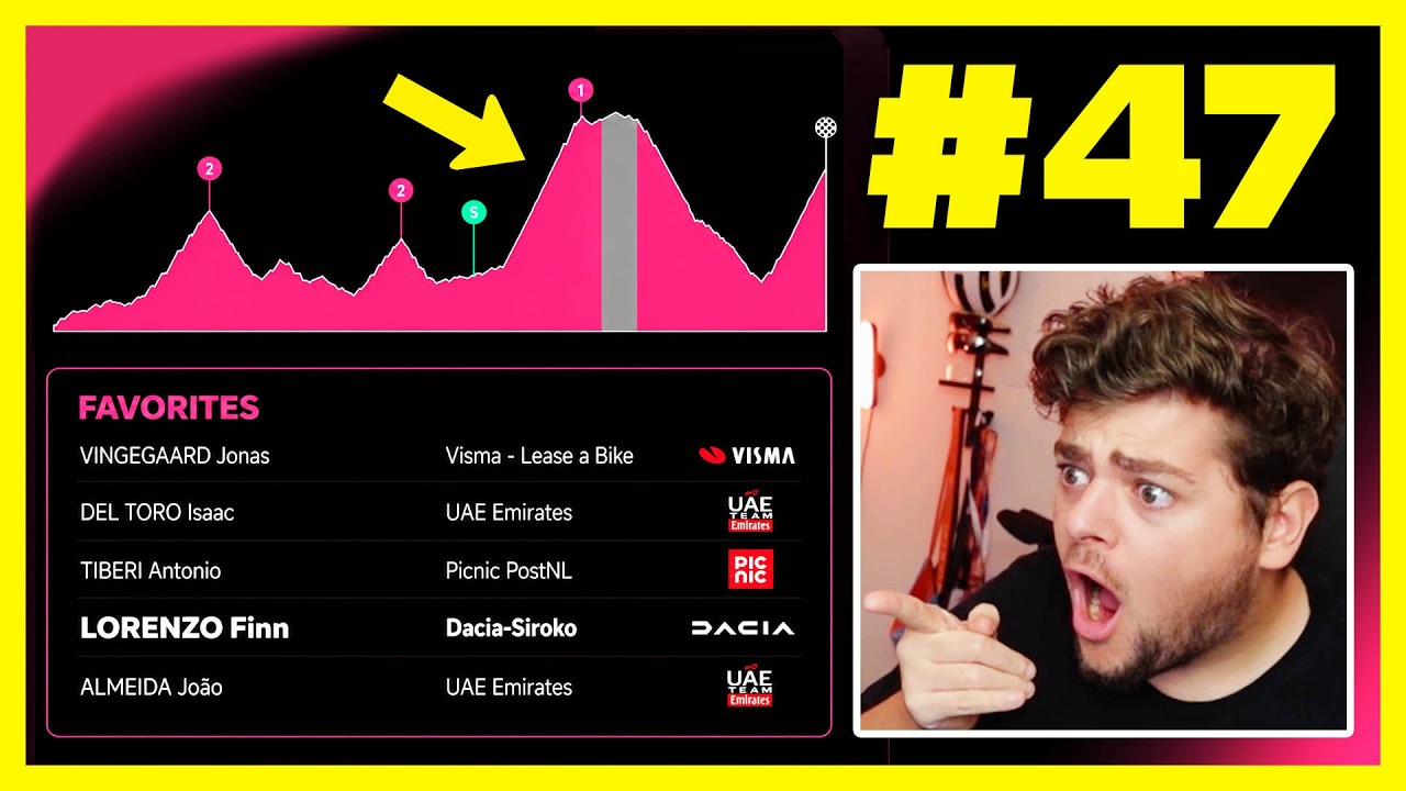 MONSTER CLIMB AT GIRO D'ITALIA! 😱 #47 - Pro Cycling Manager 25 - Custom Career