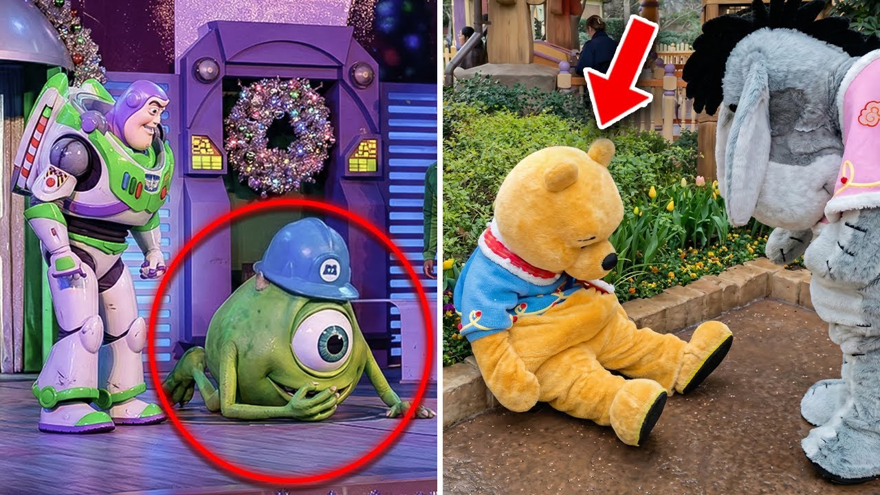 10 Minutes Of The WORST Disney Character Falls
