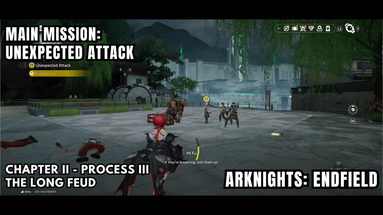 [Arknights: Endfield Main Mission] Unexpected Attack: Follow Mi Fu To Qingbo Stockade