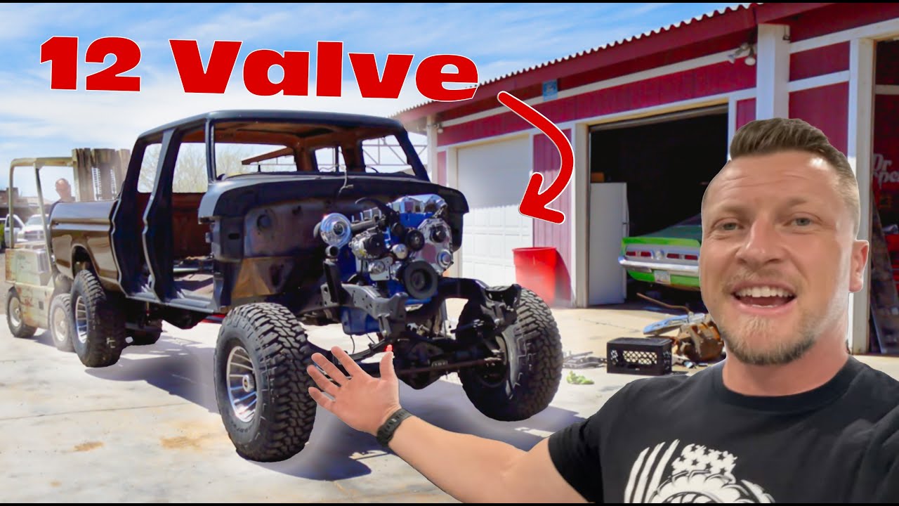 NEW BUILD: Four-Wheel Drive 1978 Ford Crewcab F250 - Cummins Swap & Luxury Interior | Dirty Jersey