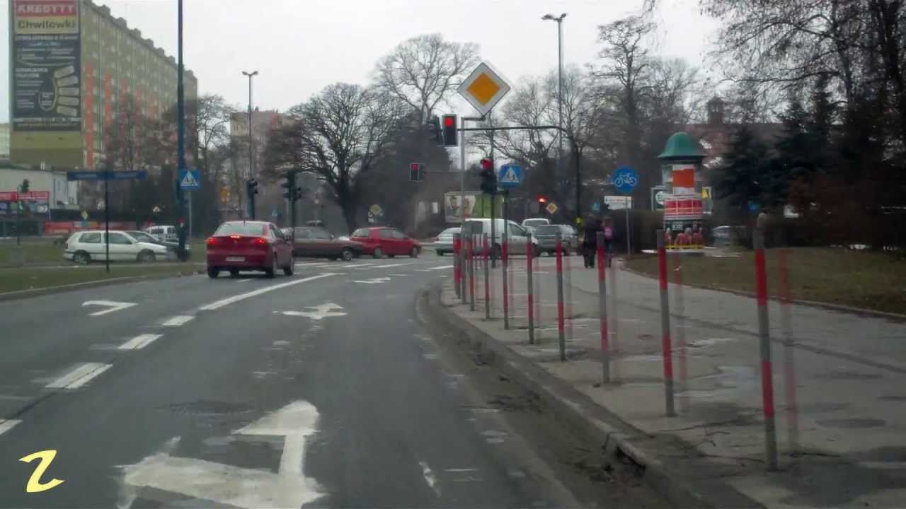 DK 79 przez Kraków. ul. Lublańska i ul. Opolska / Poland