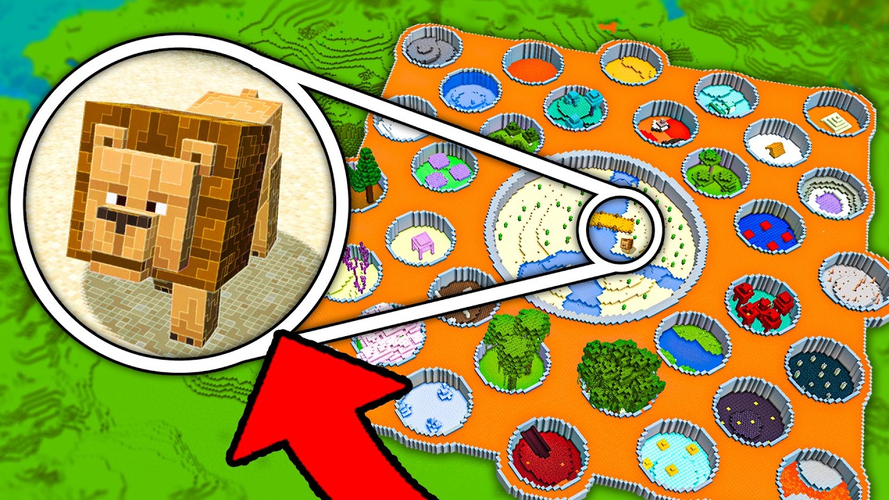 Spędziłem 183 dni budując ZOO w Minecraft Hardcore
