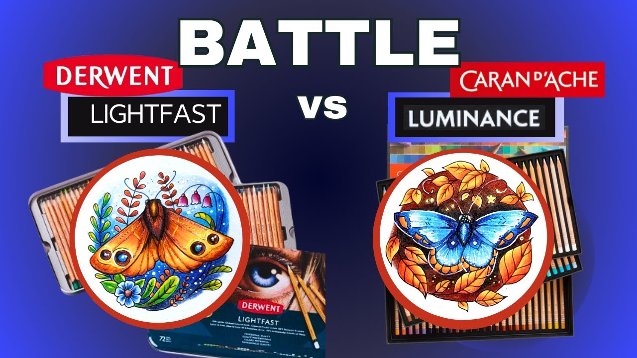 💥 LIVE BATTLE : LIGHTFAST vs LUMINANCE - Quels crayons choisir pour nos coloriages ?